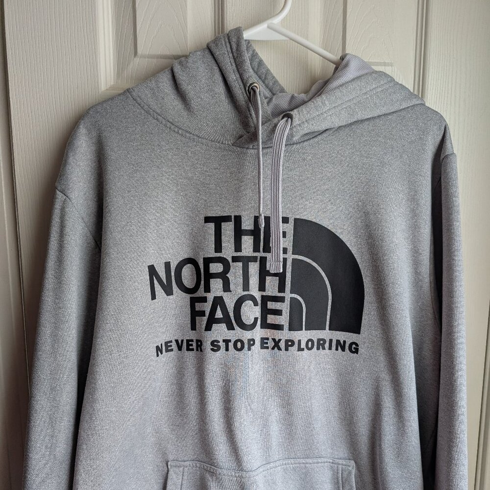Gray Men XL The North Face hoodie